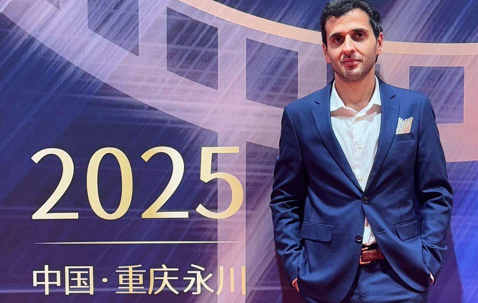 Matteo Chichero ospite in Cina