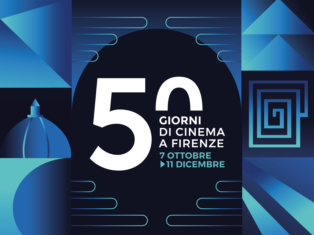 Manifesto 50 Giorni di Cinema a Firenze 2025